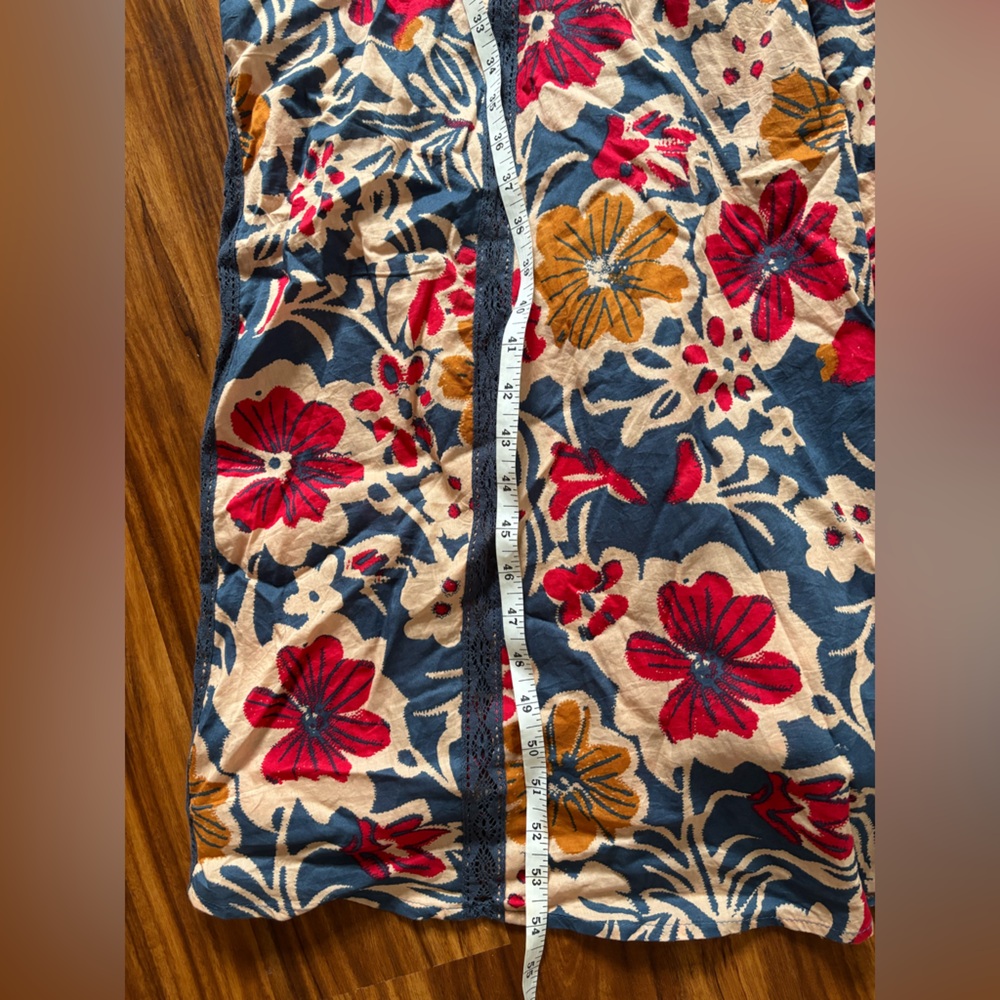 Free People Women’s floral print Dixie Maxi Dress medium - Picture 9 of 9